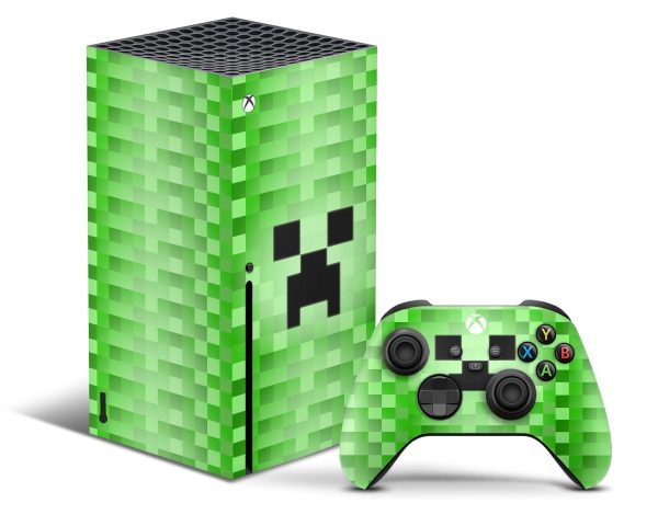 Minecraft Creeper Face Xbox Series X & S Skin Sale